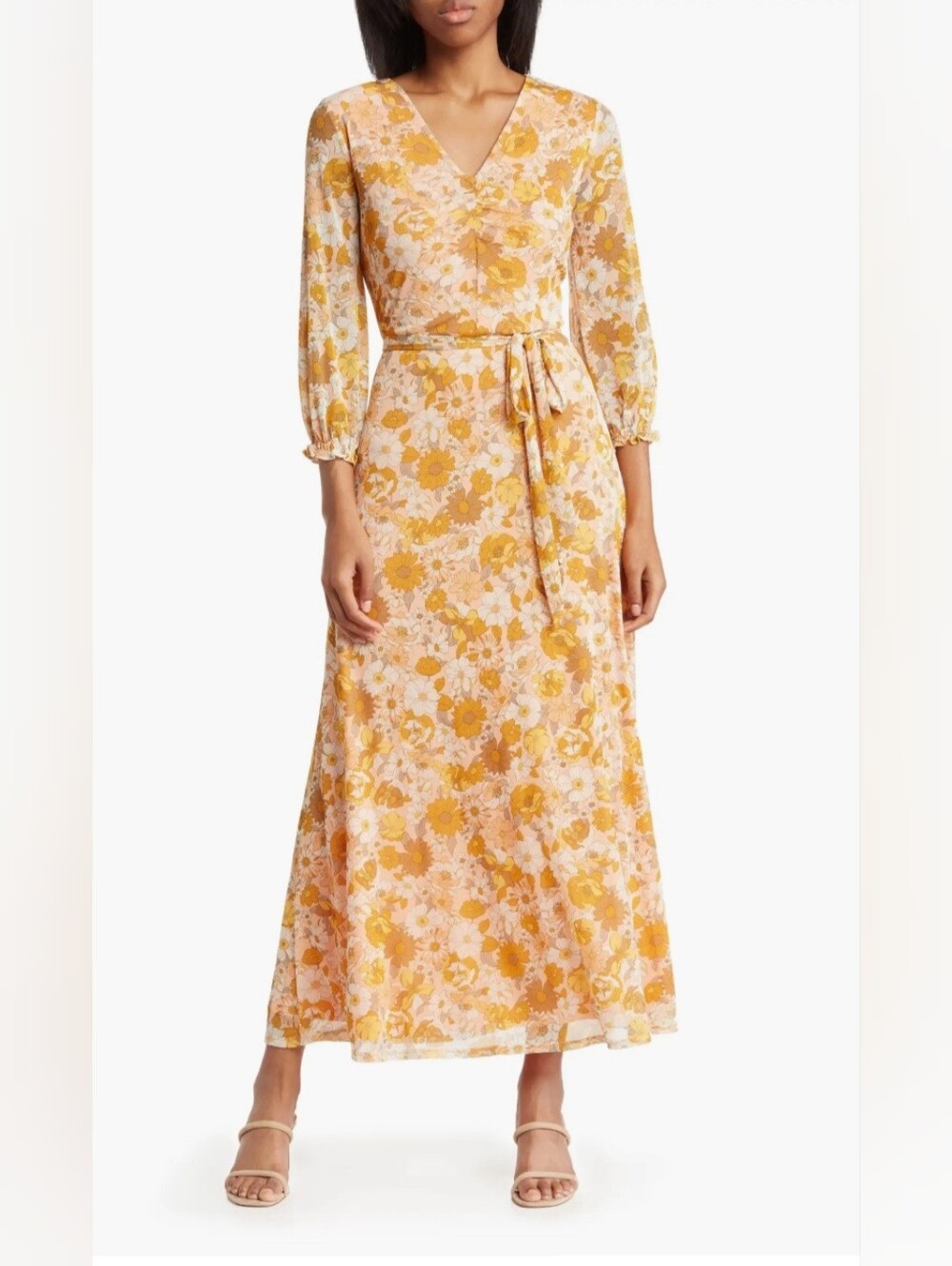 Harlow & Rose Floral Maxi Dress